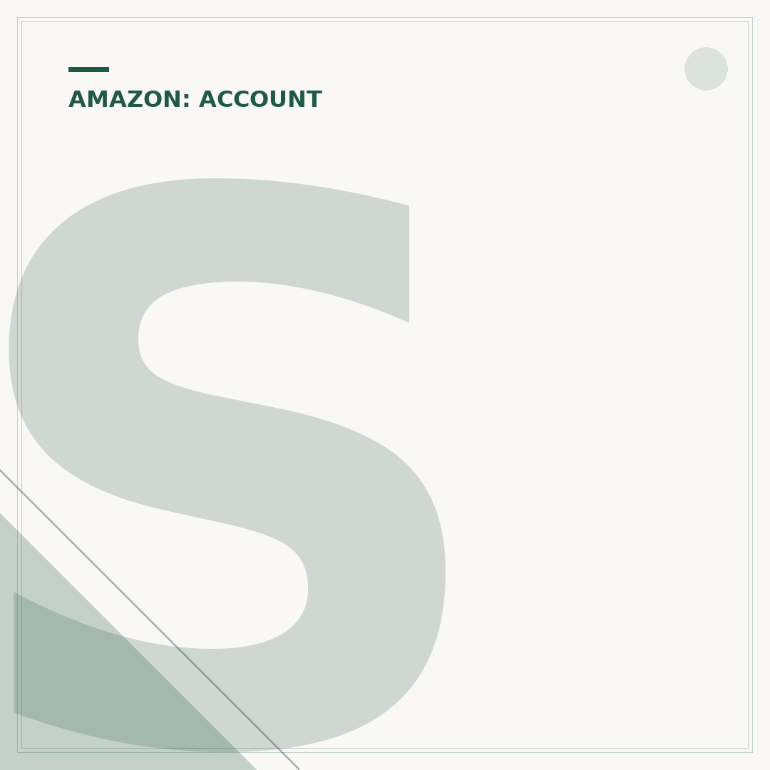 Setting Up Your Amazon Creator Account