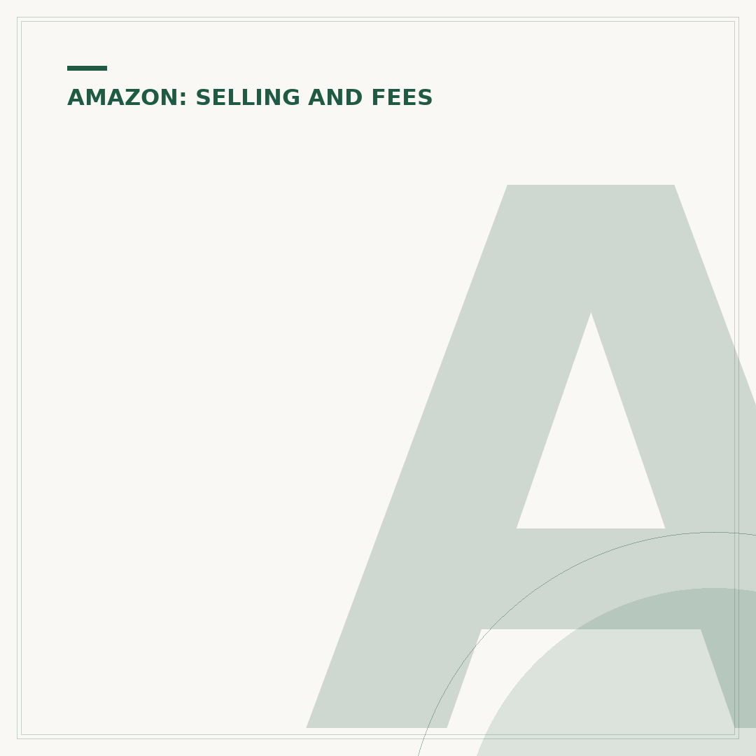 Amazon Merchant Fees Explained for UK Sellers