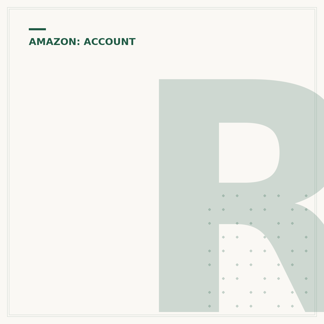 Register an Amazon UK Account