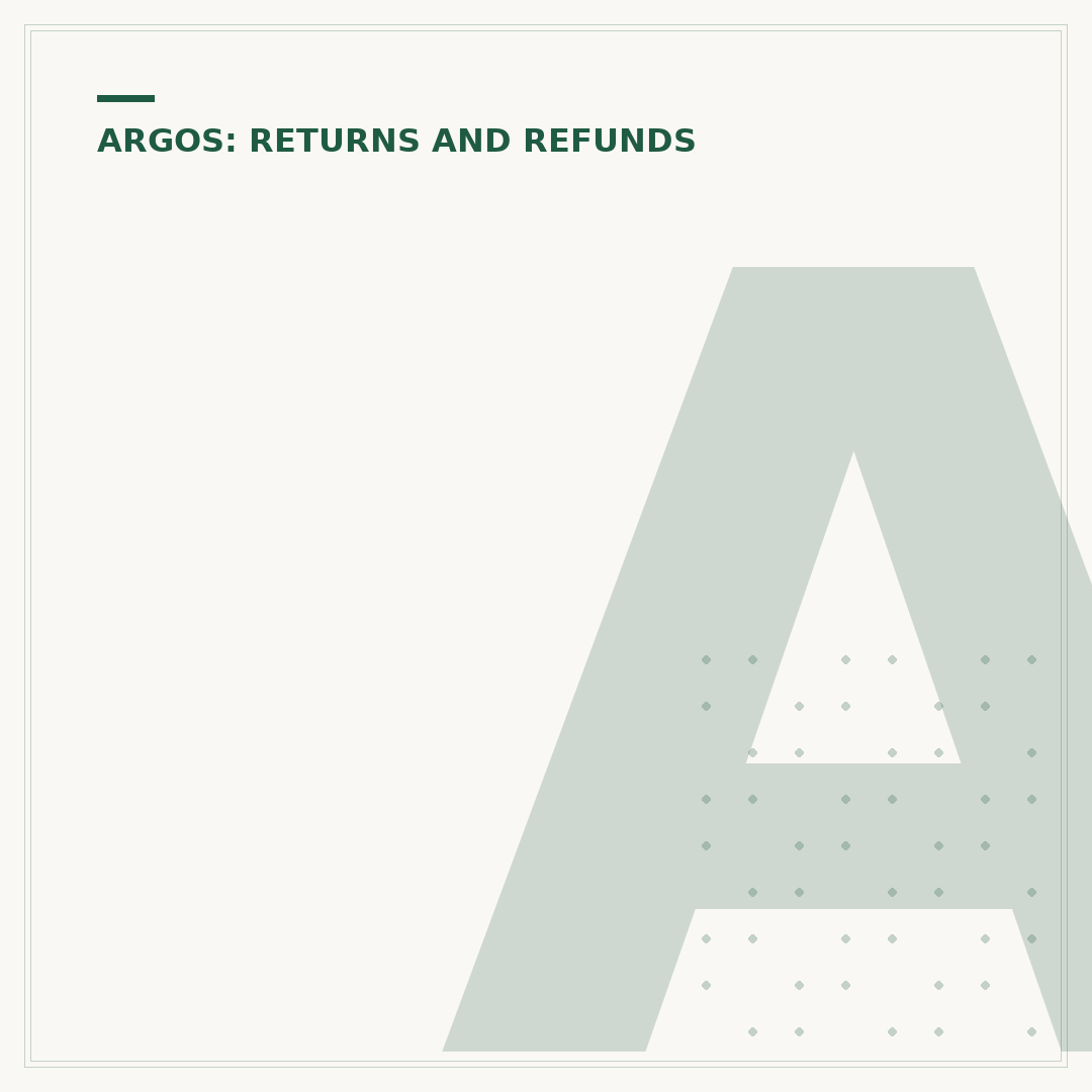 Argos Return Opened Item: Your Options Explained