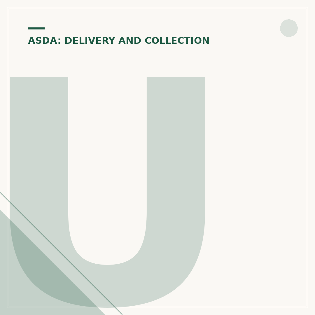 Understanding Your Asda Delivery Van Service