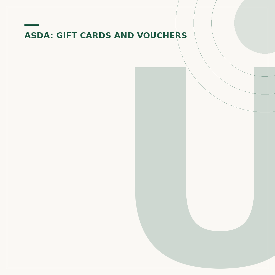 Understanding ASDA Gift Cards: Options and Alternatives
