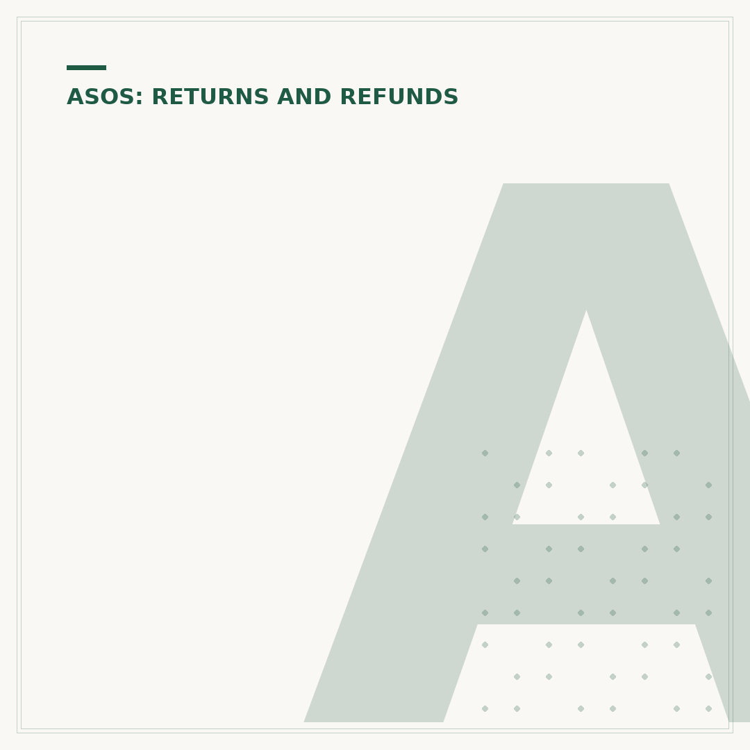 ASOS Return Rate: What It Means and How It's Managed