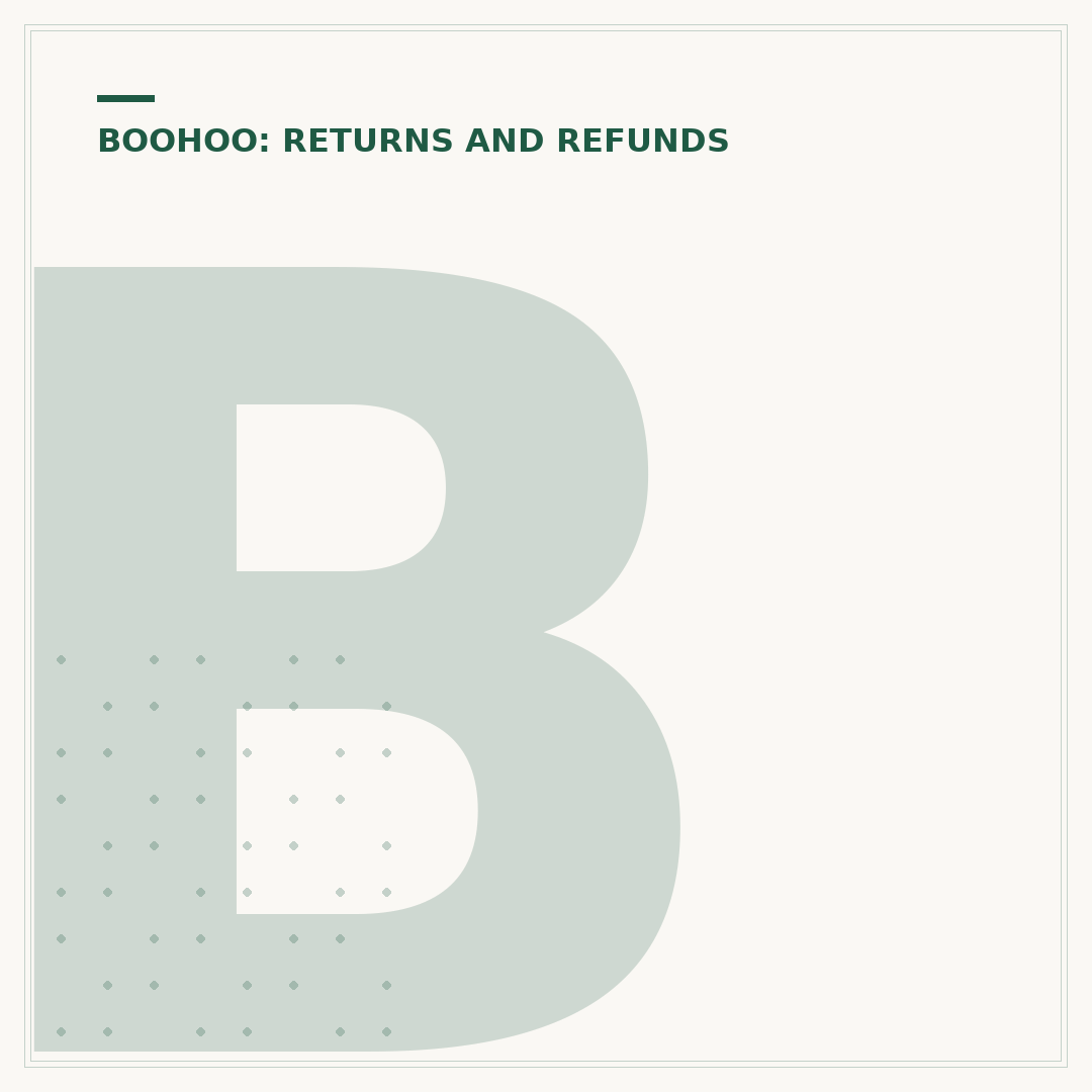boohoo Return Policy