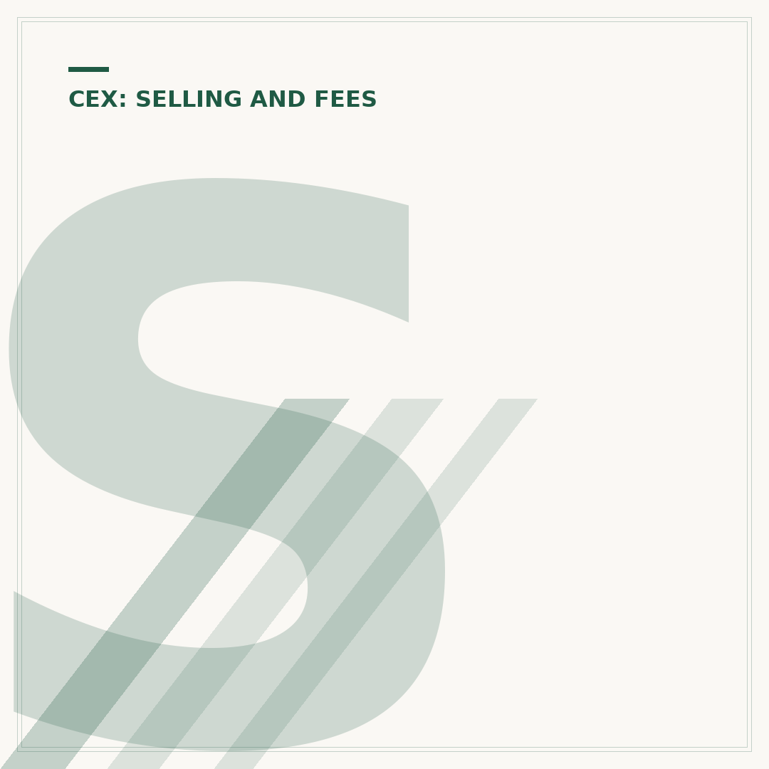 Sell to CEX
