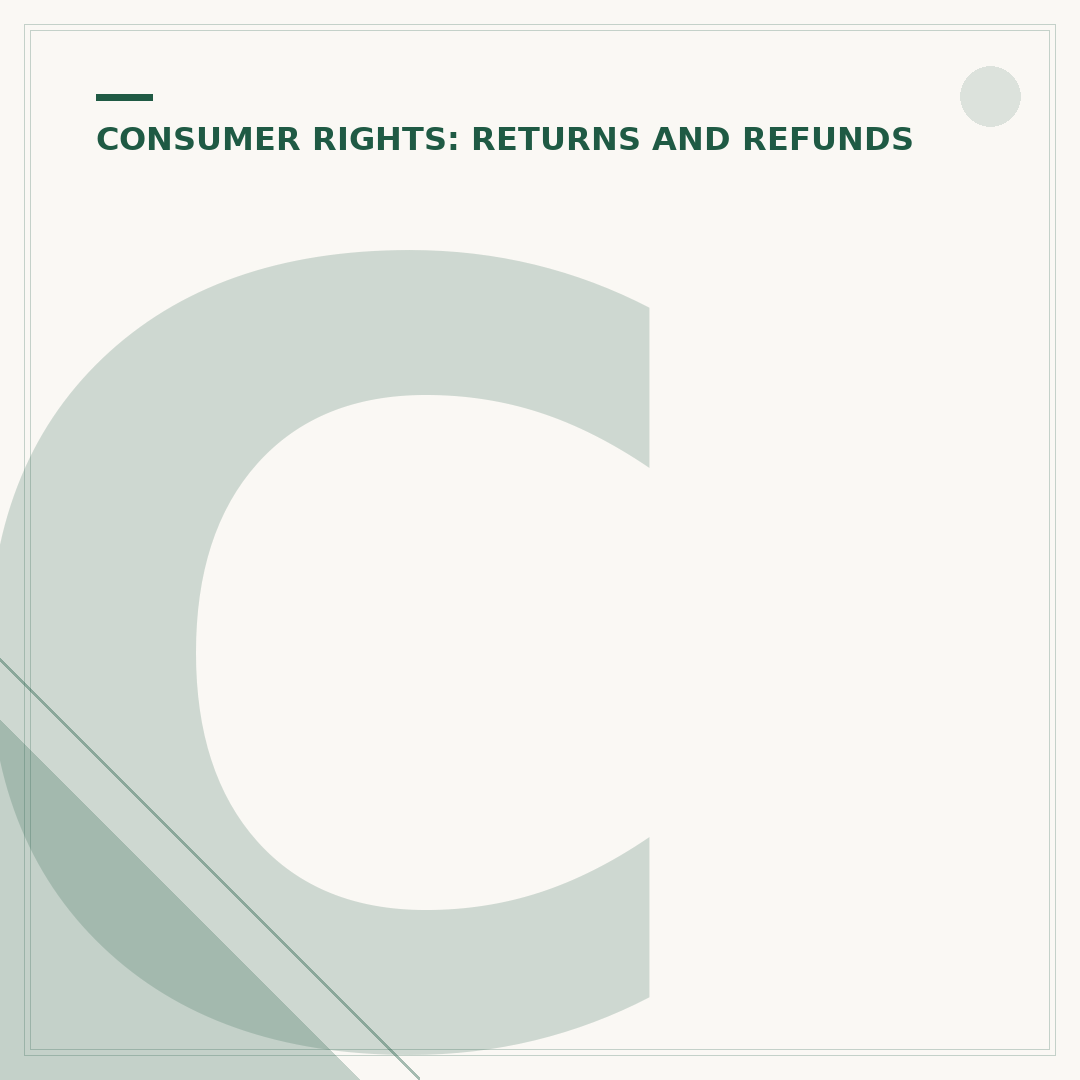 Compensation for Faulty Goods: Your Consumer Rights