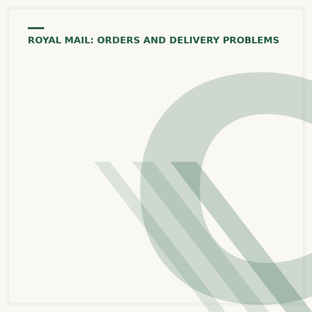Complaint to Royal Mail: How to Make Your Case