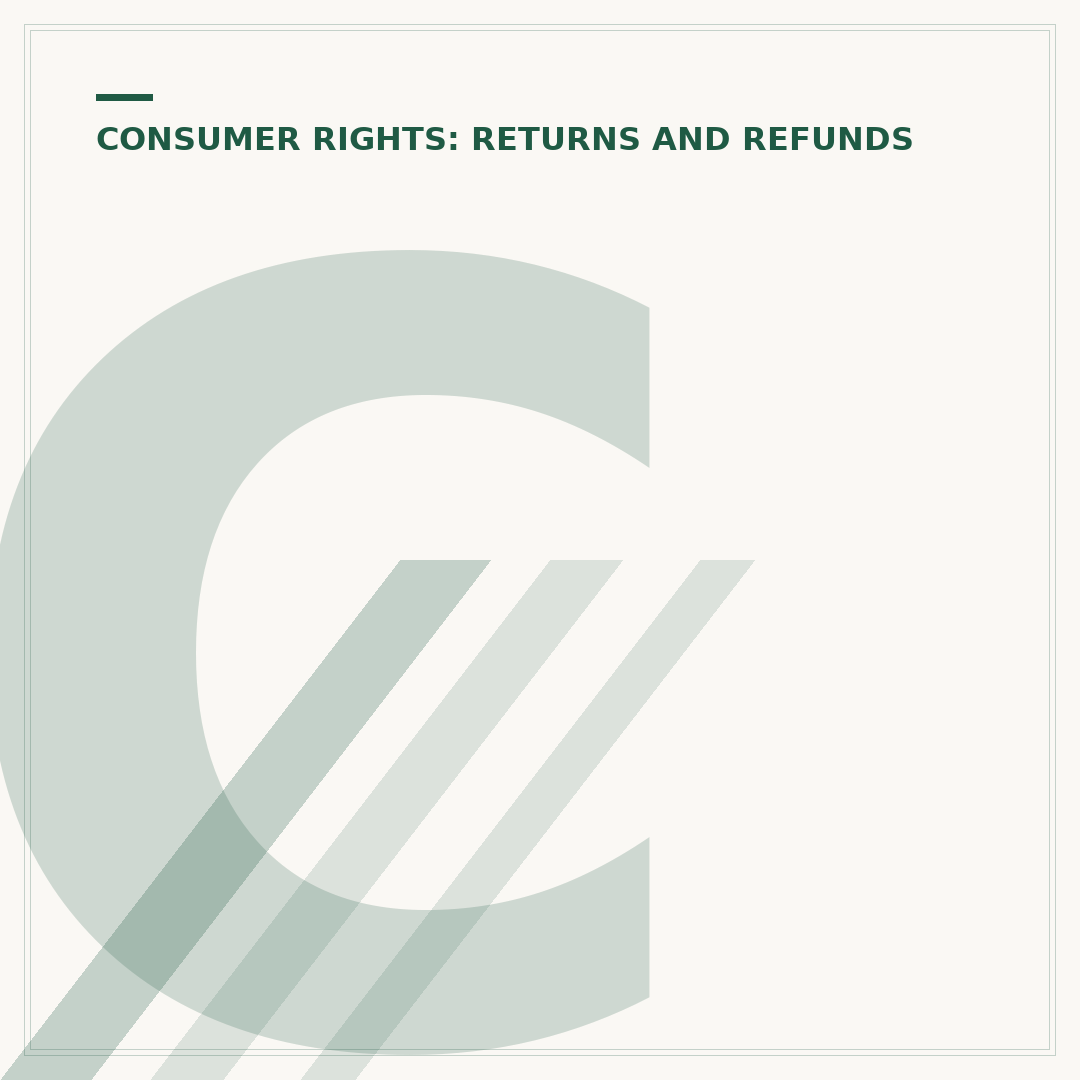 Consumer Rights Refunds: Your Entitlements Explained