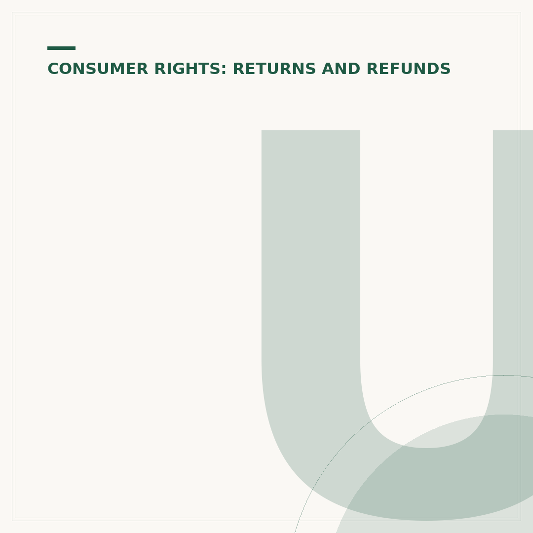 UK Customer Rights for Faulty Goods