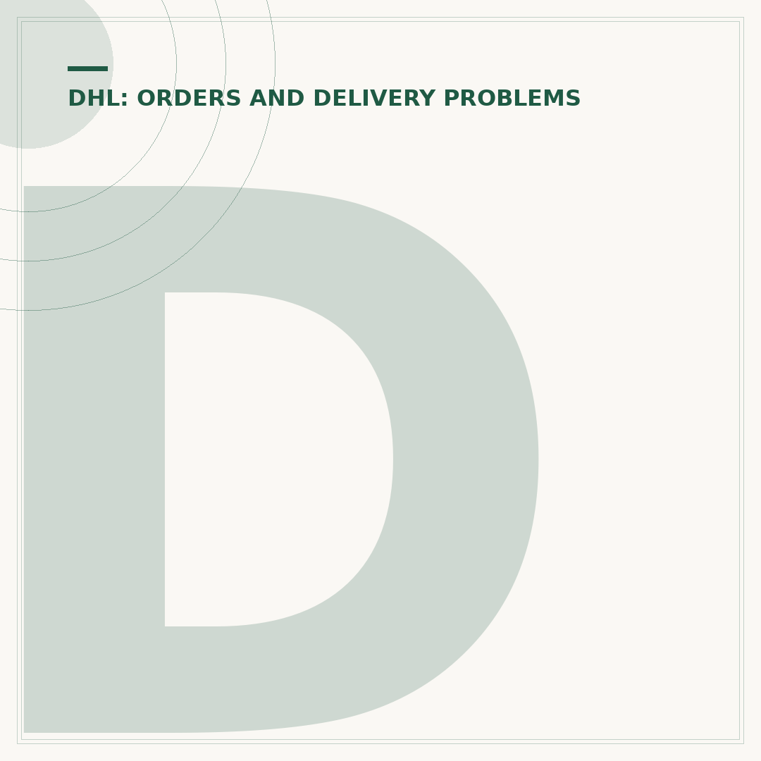 DHL Complaints: How to Resolve Issues and Track Claims