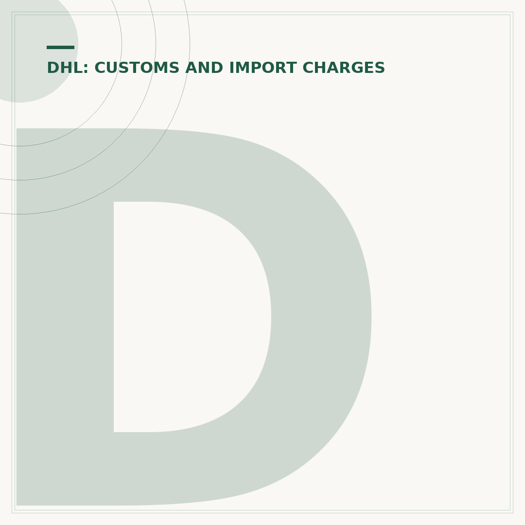 DHL Customs Declaration Form