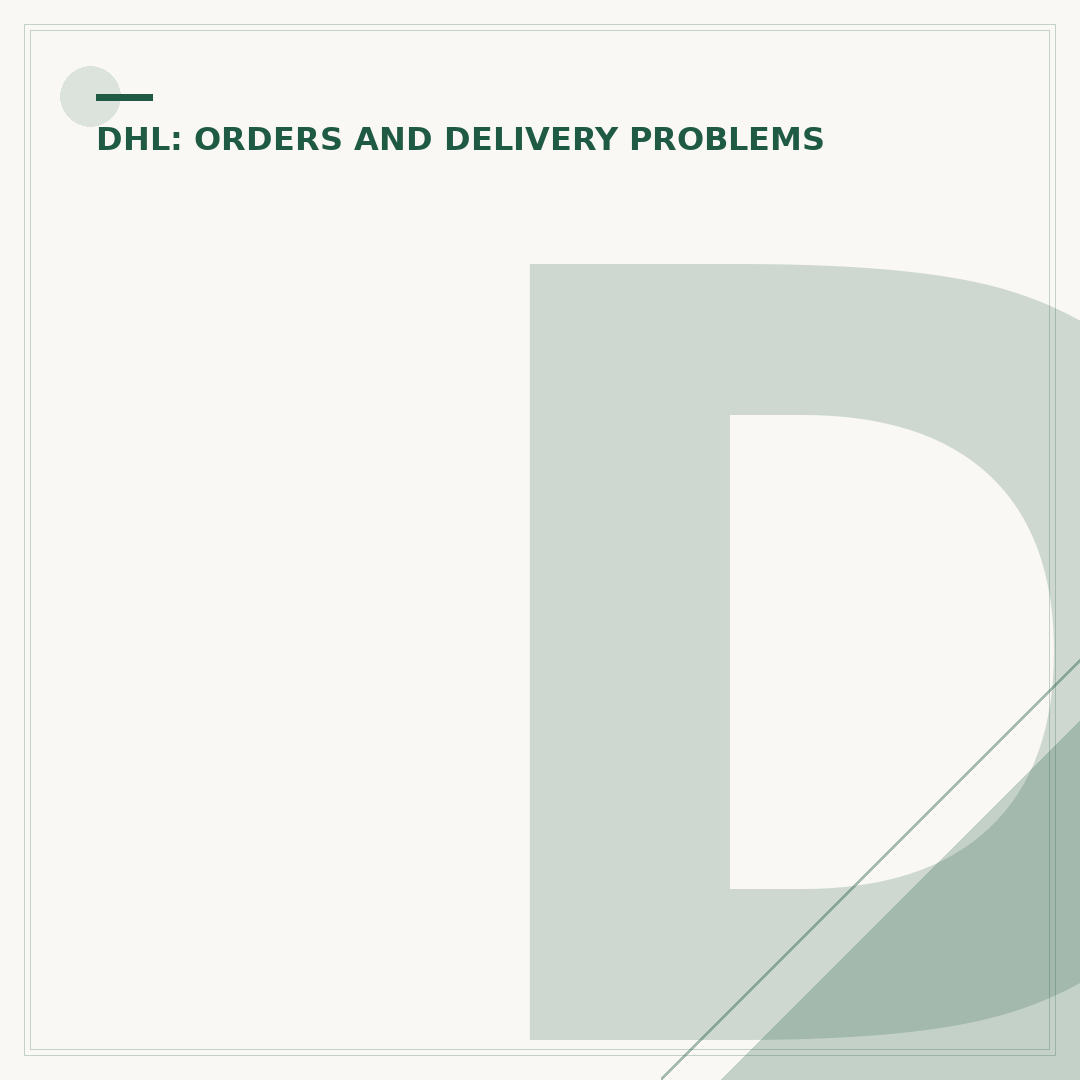 DHL Lost Parcel: What to Do Next