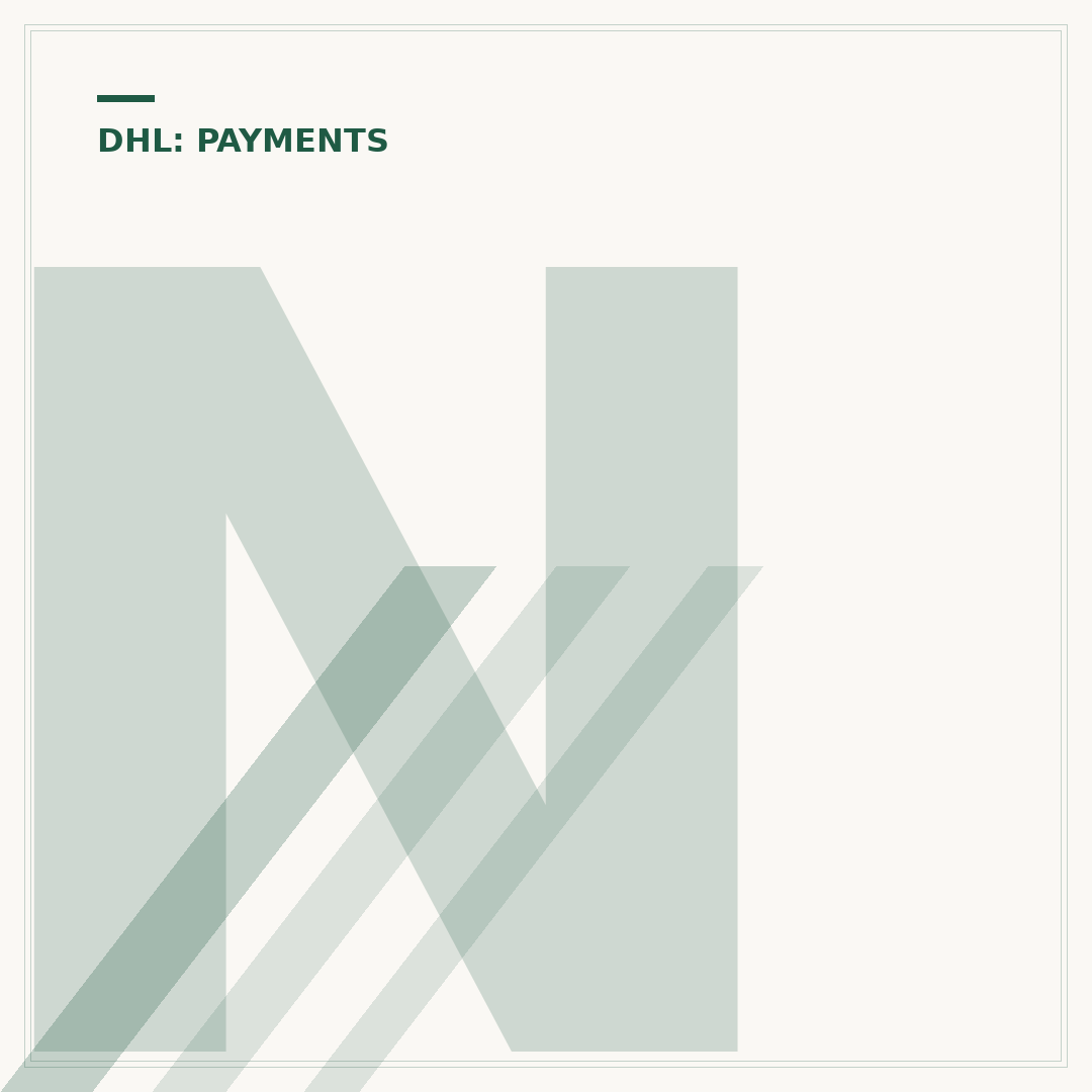 Navigating DHL Payment: Options and How to Pay Bills
