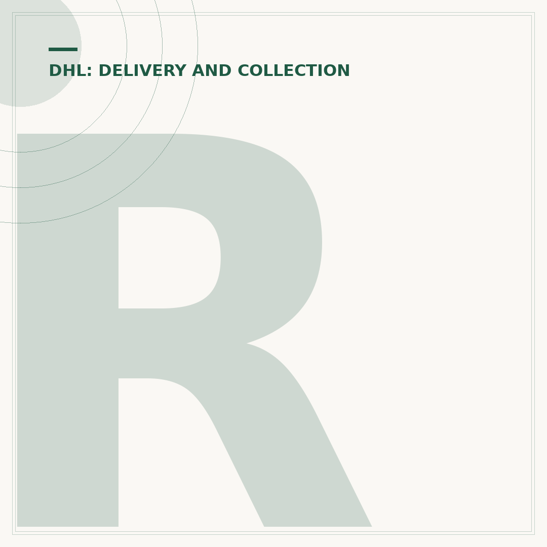 Rearrange a DHL Delivery