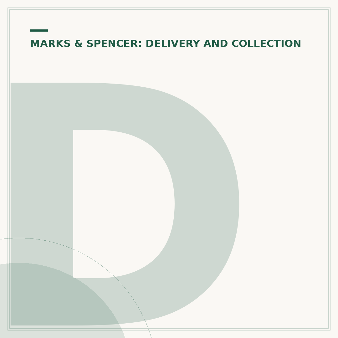 Do Marks and Spencer Do Home Delivery?