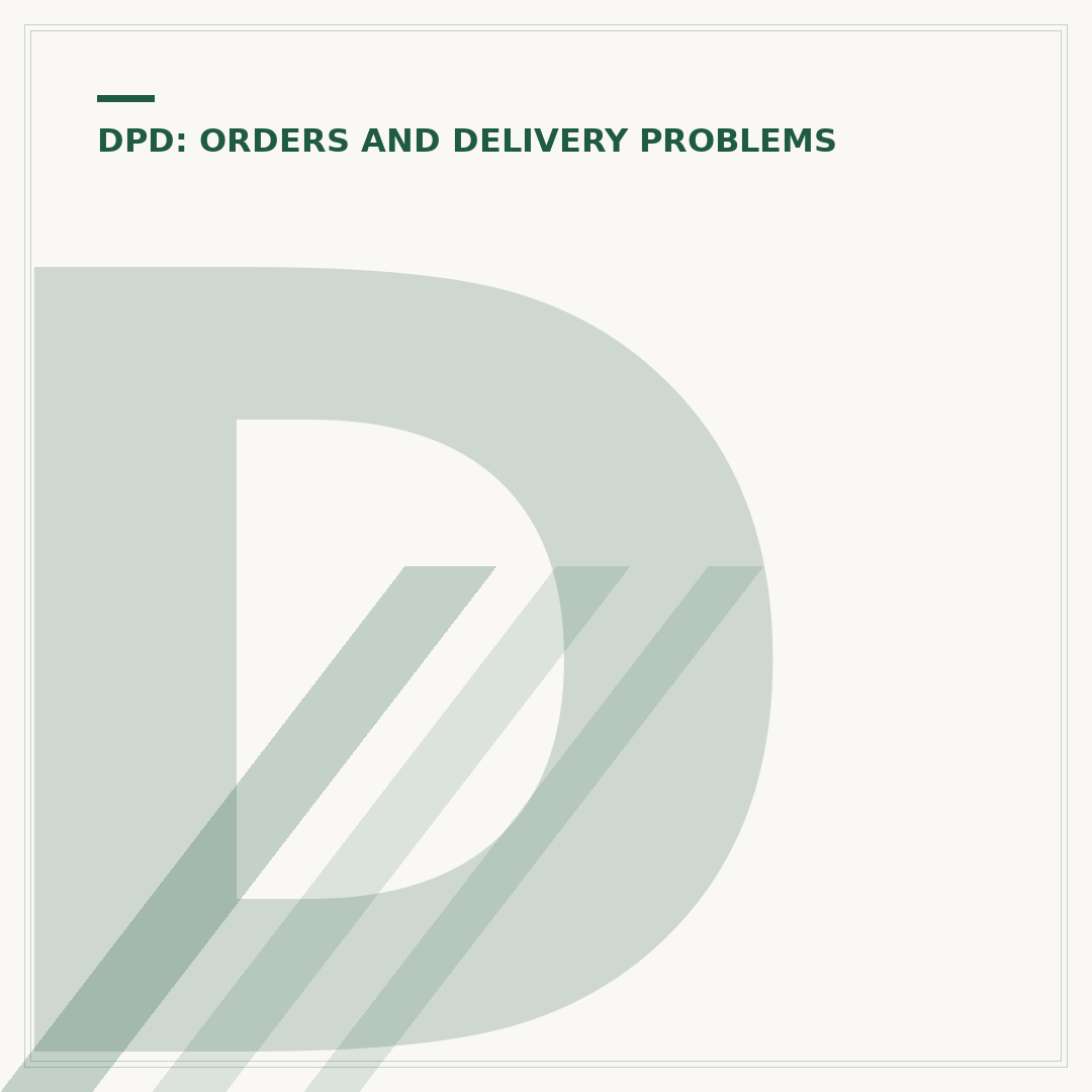 DPD Customer Complaints: How to Resolve Delivery Issues
