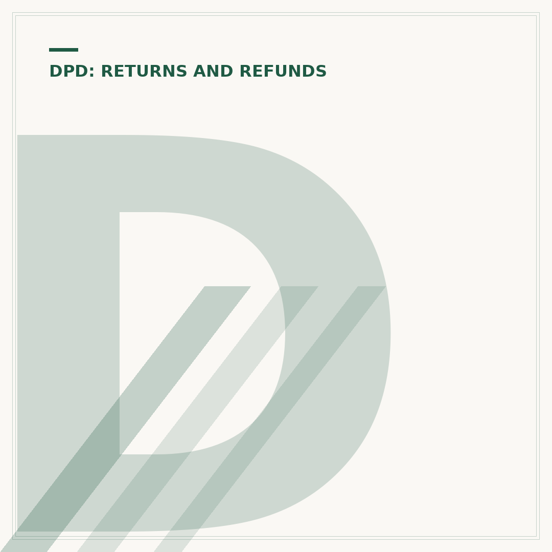 DPD Return to Sender: Why Parcels Go Back