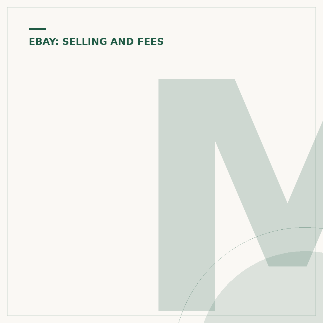 My eBay Active Selling: Manage Your Listings Effectively