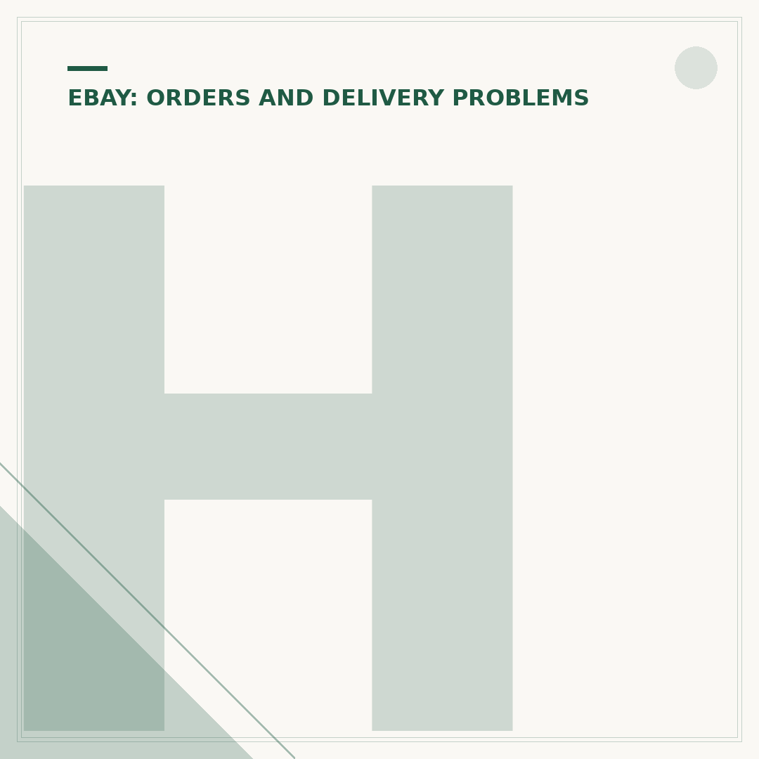 How to Cancel an Order on eBay