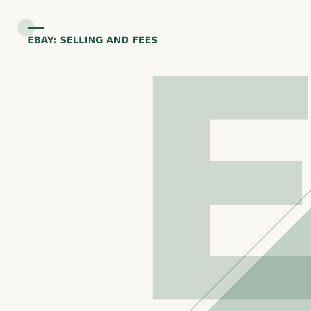 eBay Multiple Item Listing: Selling Stock Effectively