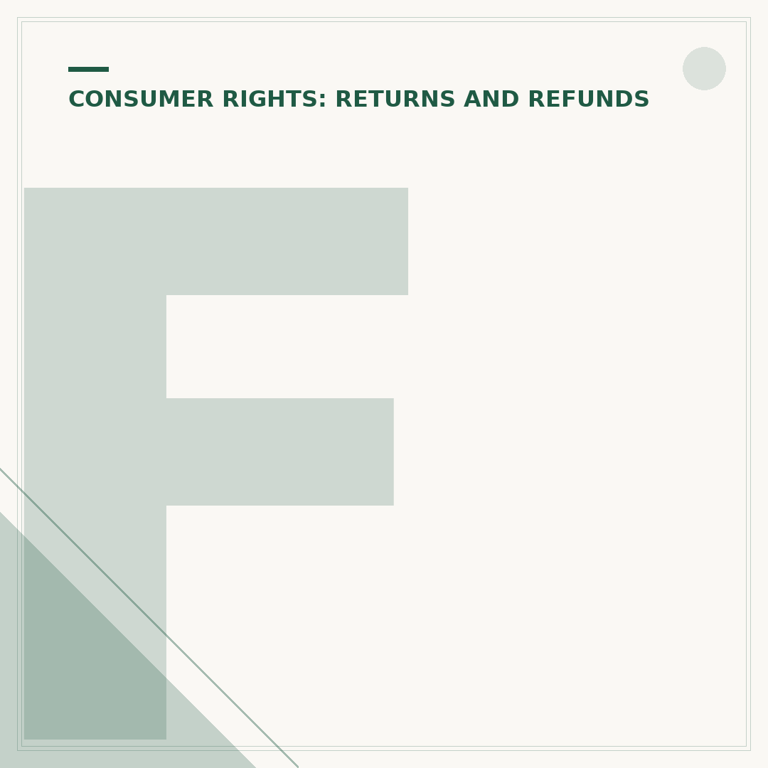 Faulty Goods Consumer Law: Your Rights Explained
