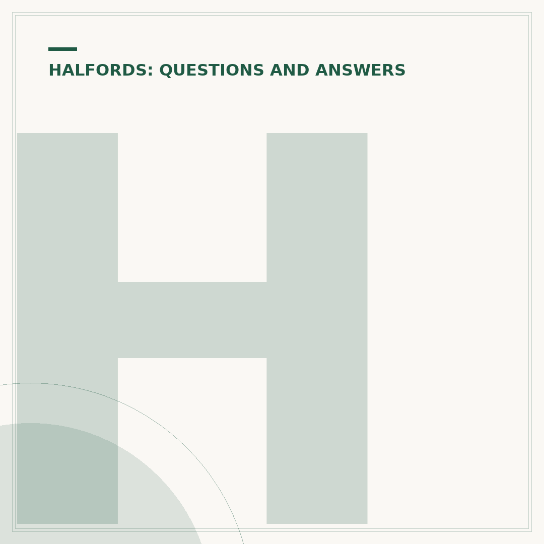 Halfords Delivery Options & Alternatives Explained