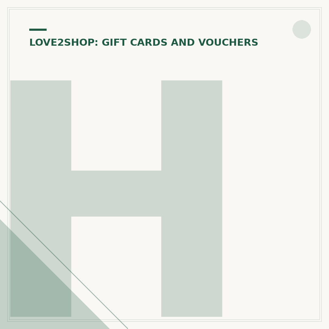 How to Use a Love2shop Card in Store