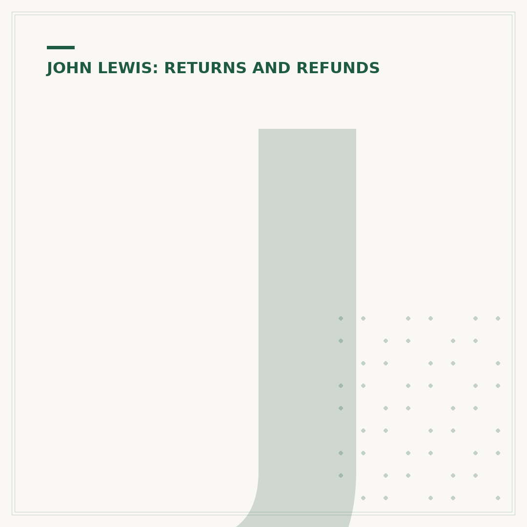 John Lewis Guarantee Explained: What to Check