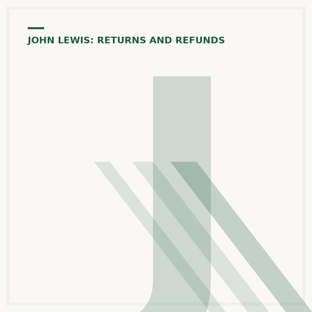 John Lewis 2 Year Guarantee: What It Covers