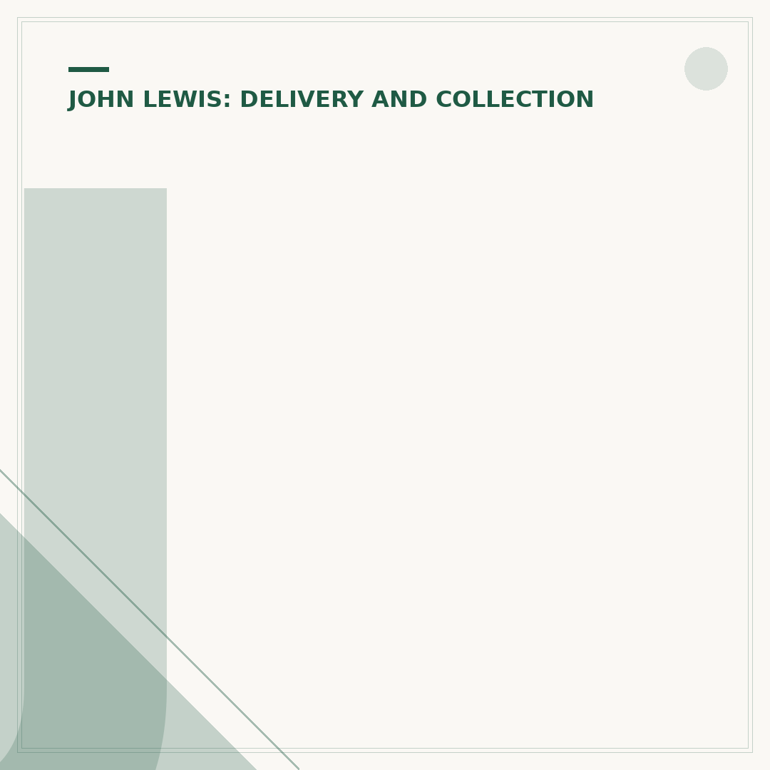 John Lewis Store Delivery: How to Check Options & Costs