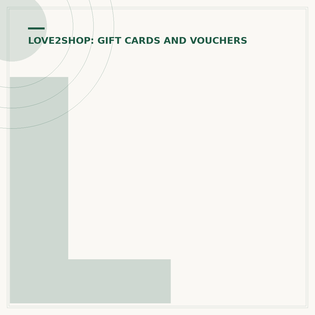Love2Shop John Lewis: Where to Spend Vouchers