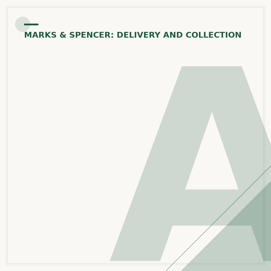 Are M&S Doing Click and Collect?