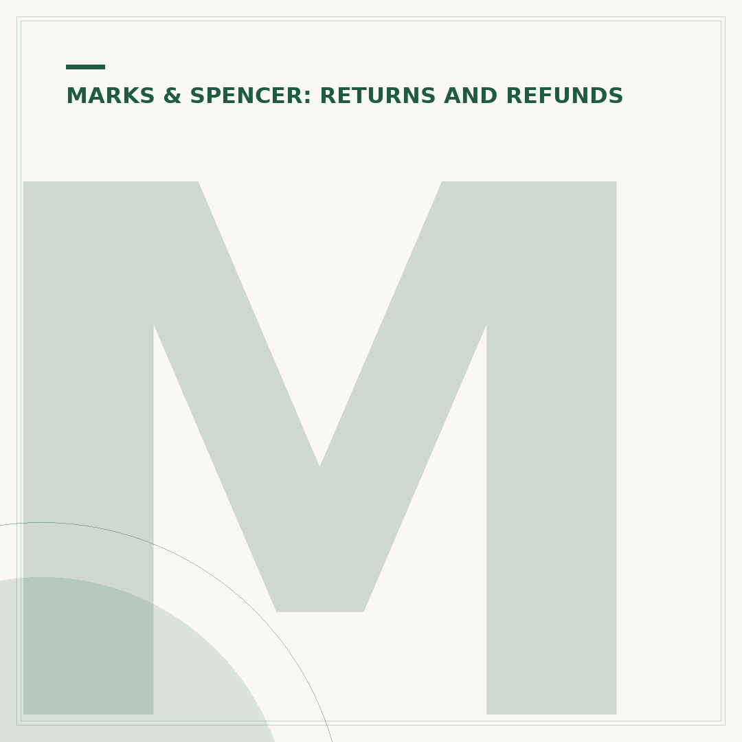 M&S Returns Policy: How to Handle Returns & Refunds