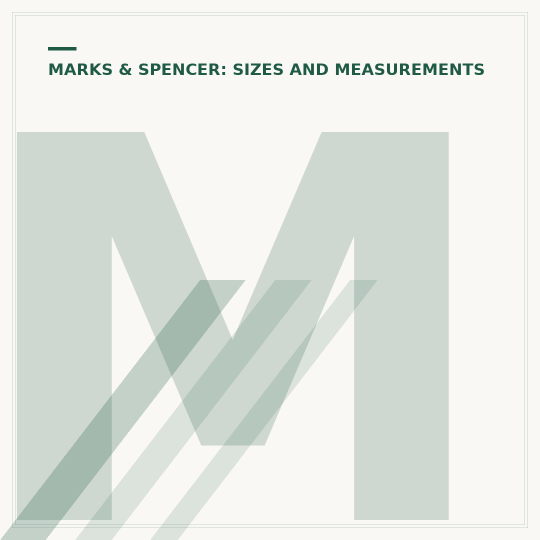 M&S Shoe Size Guide