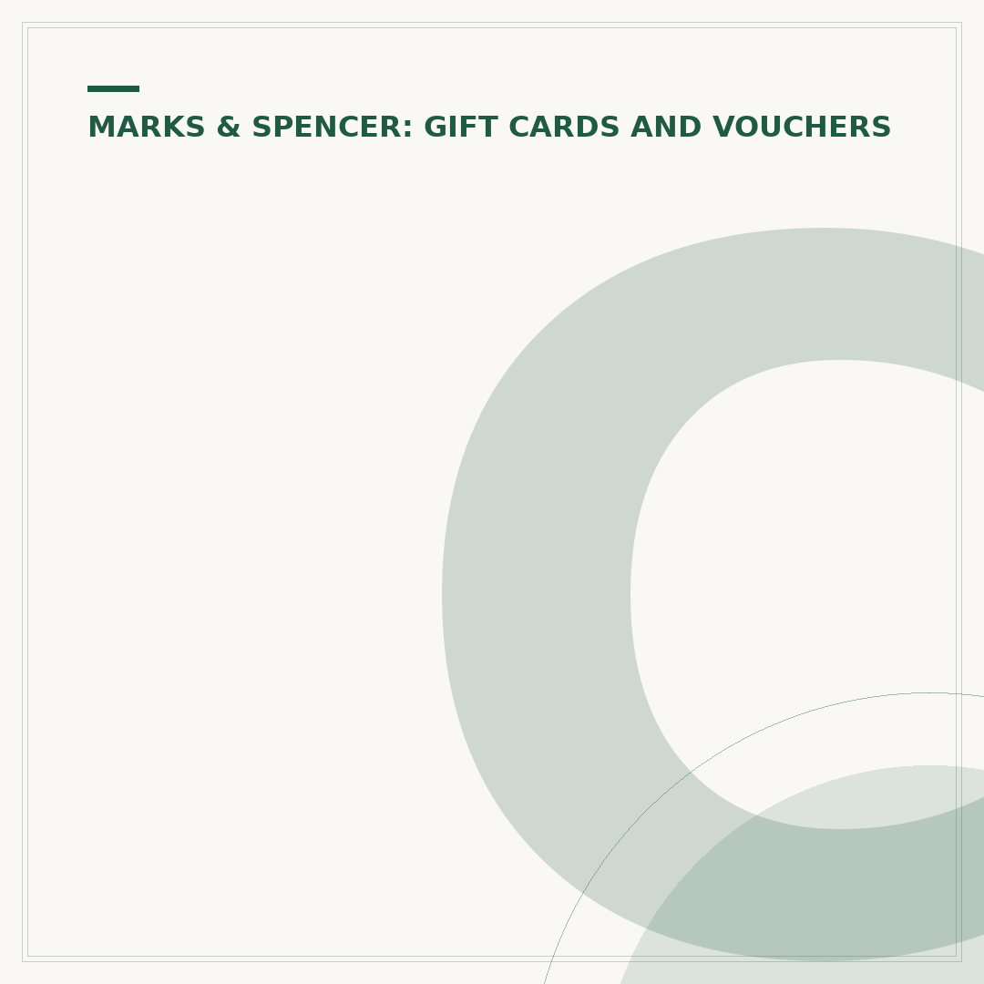 Can You Use M&S Vouchers on Ocado?