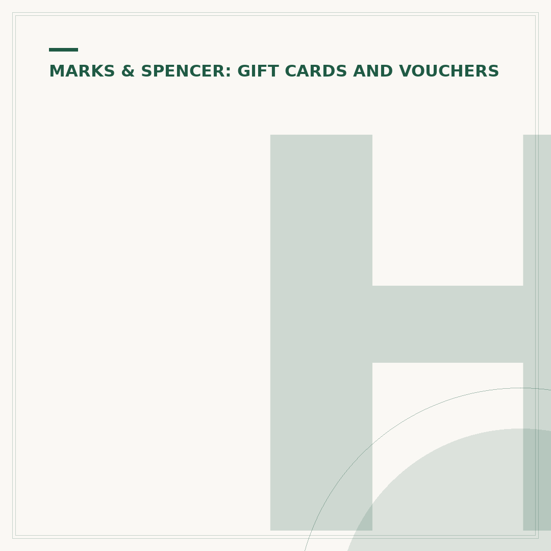 How Long Do Marks and Spencer Gift Cards Last?