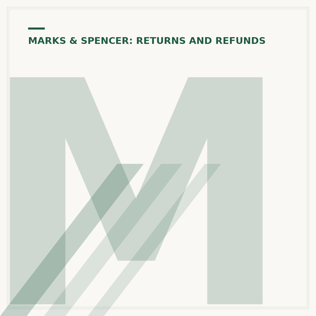 Marks and Spencer Returns Label: How to Use and Alternatives