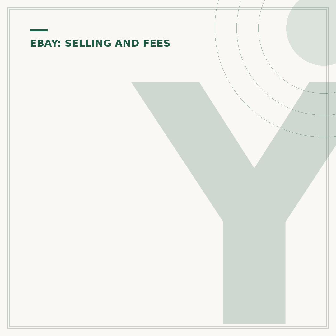 Your eBay Listing: What It Is and How to Manage It