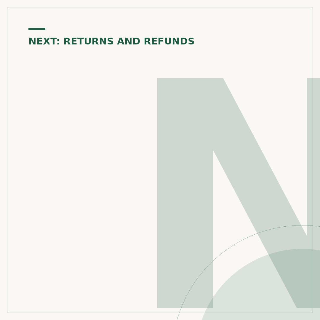 Next Refund Policy No Receipt: What You Need to Know