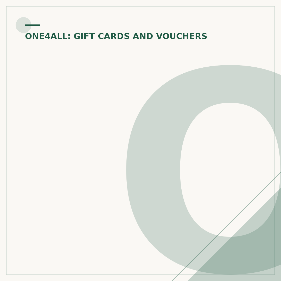 One4all Gift Card Number: What It Is & How to Use It