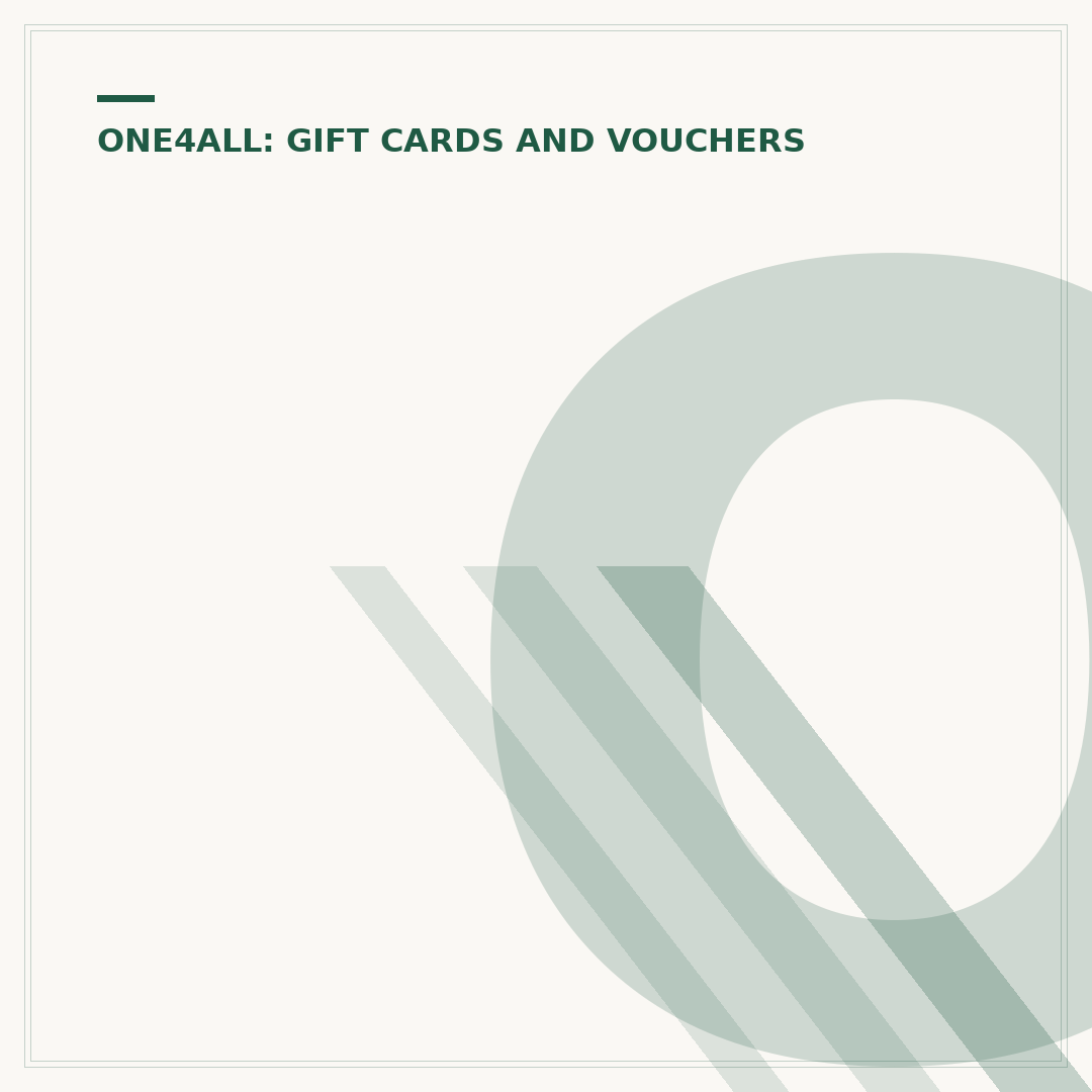 One4all Gift Card PIN: What It Is and How to Use It