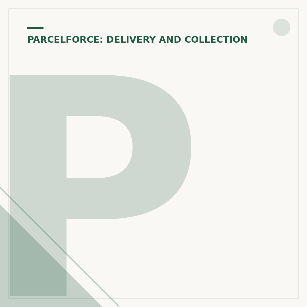 Parcelforce Drop Off Points: Your Sending Options