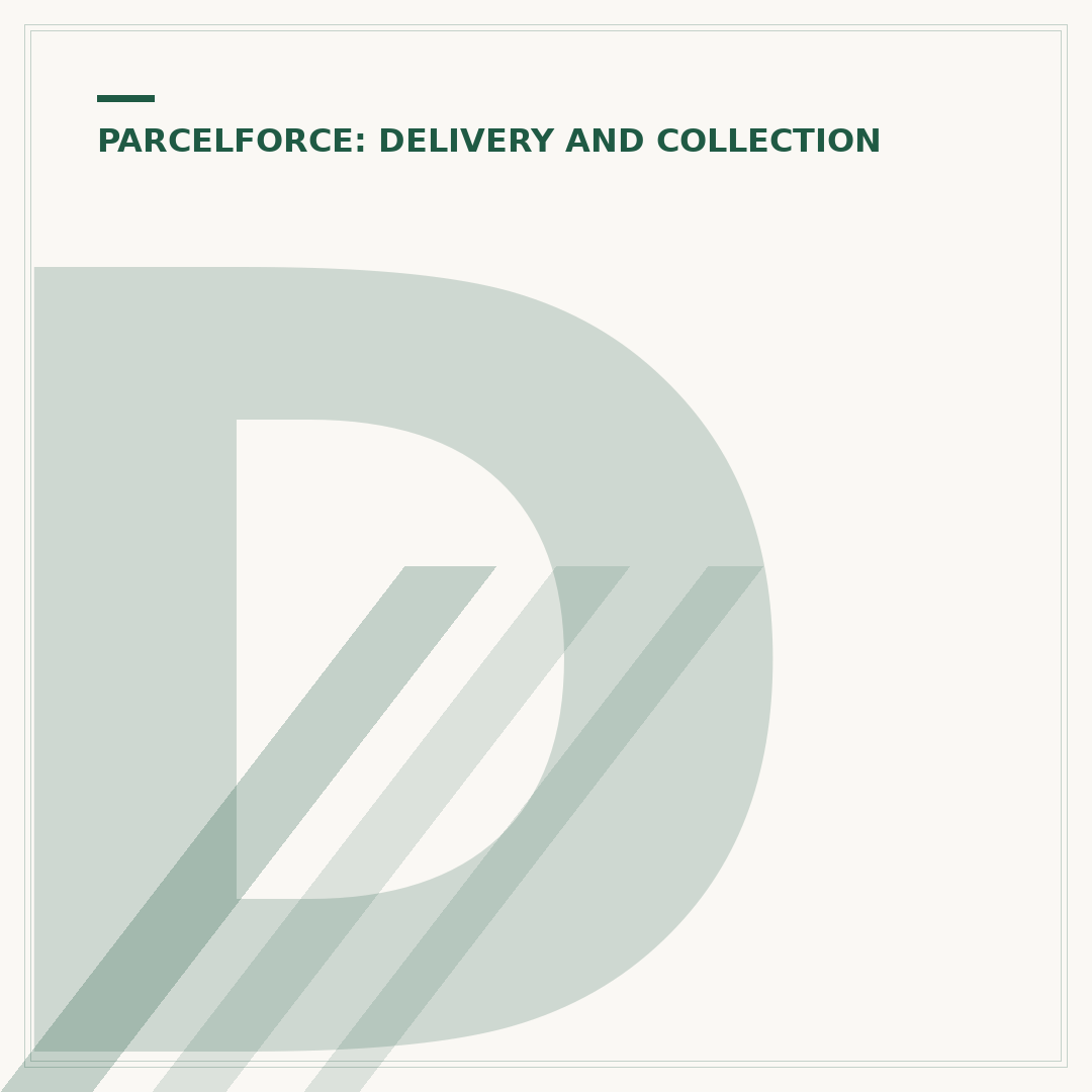 Do Parcelforce Deliver on Weekends?