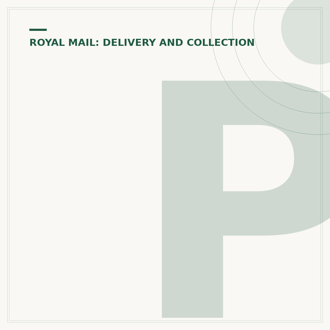 Prepaid Royal Mail Label