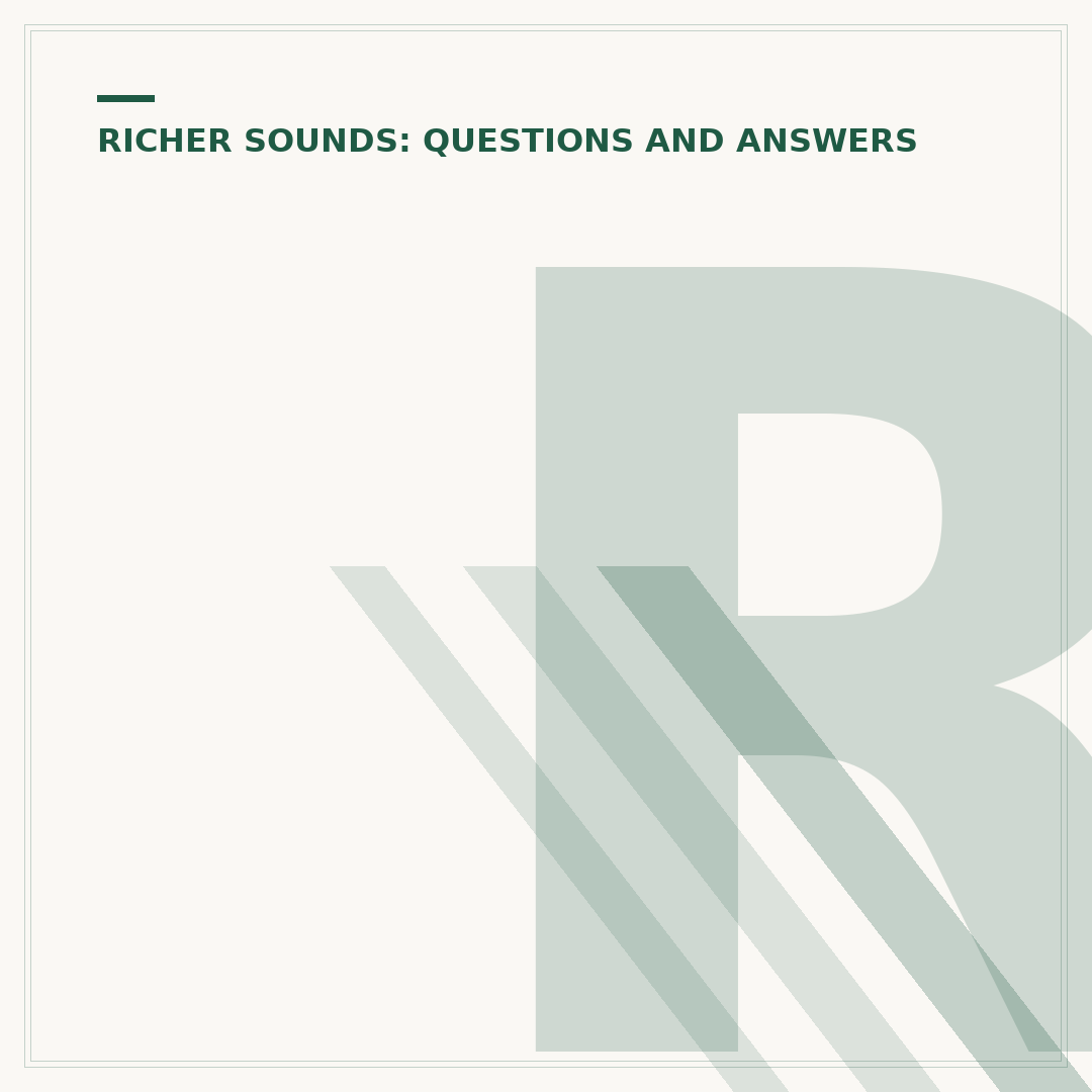 Richer Sounds Delivery: What You Need to Know