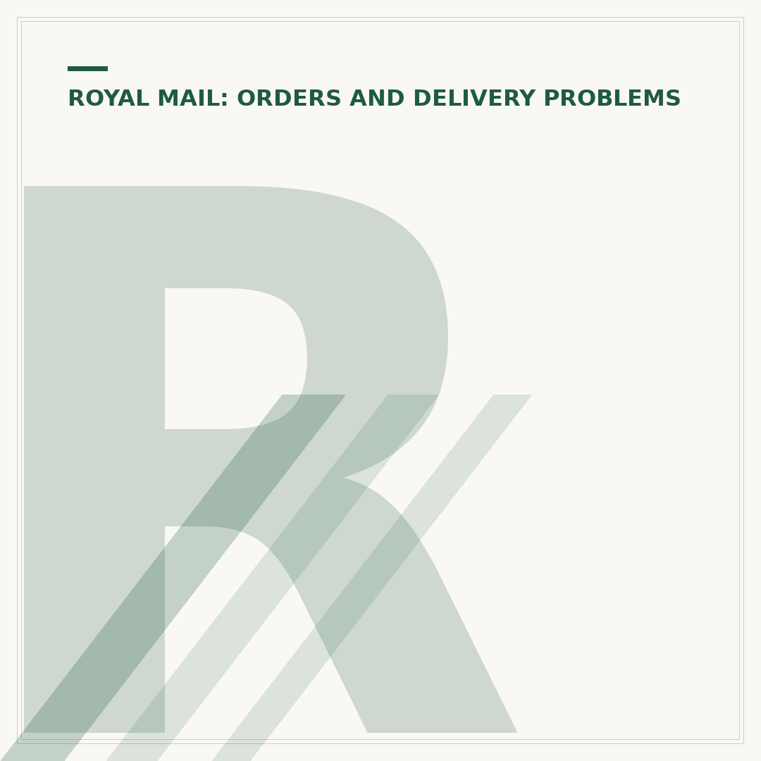 Royal Mail Complaints Procedure