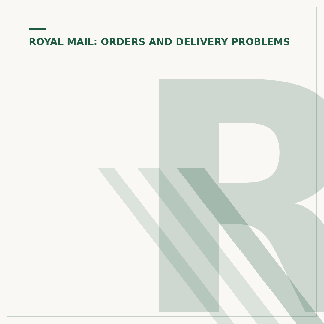 Royal Mail Parcel Says Delivered But Not Received