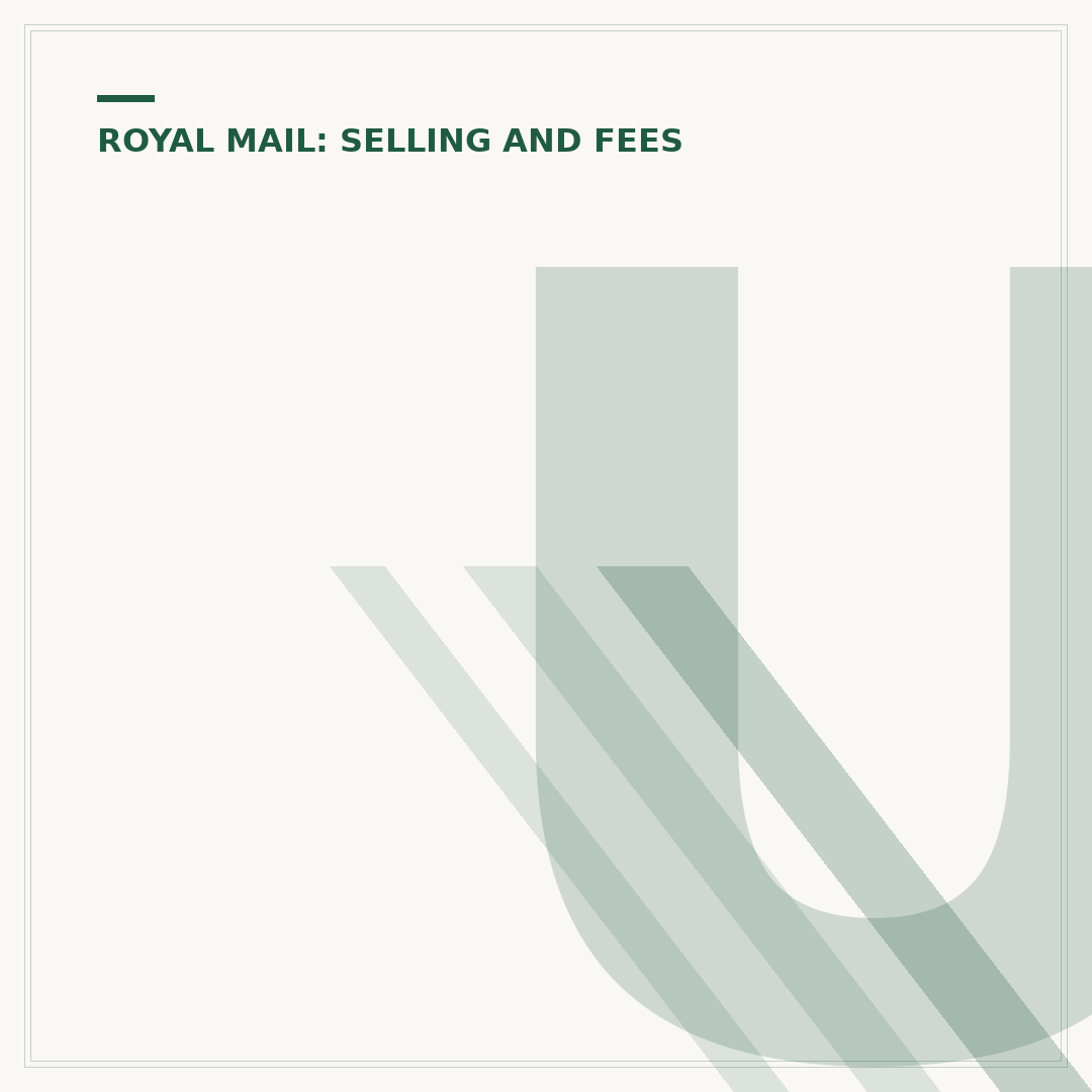 Understanding the Royal Mail Fee To Pay 5