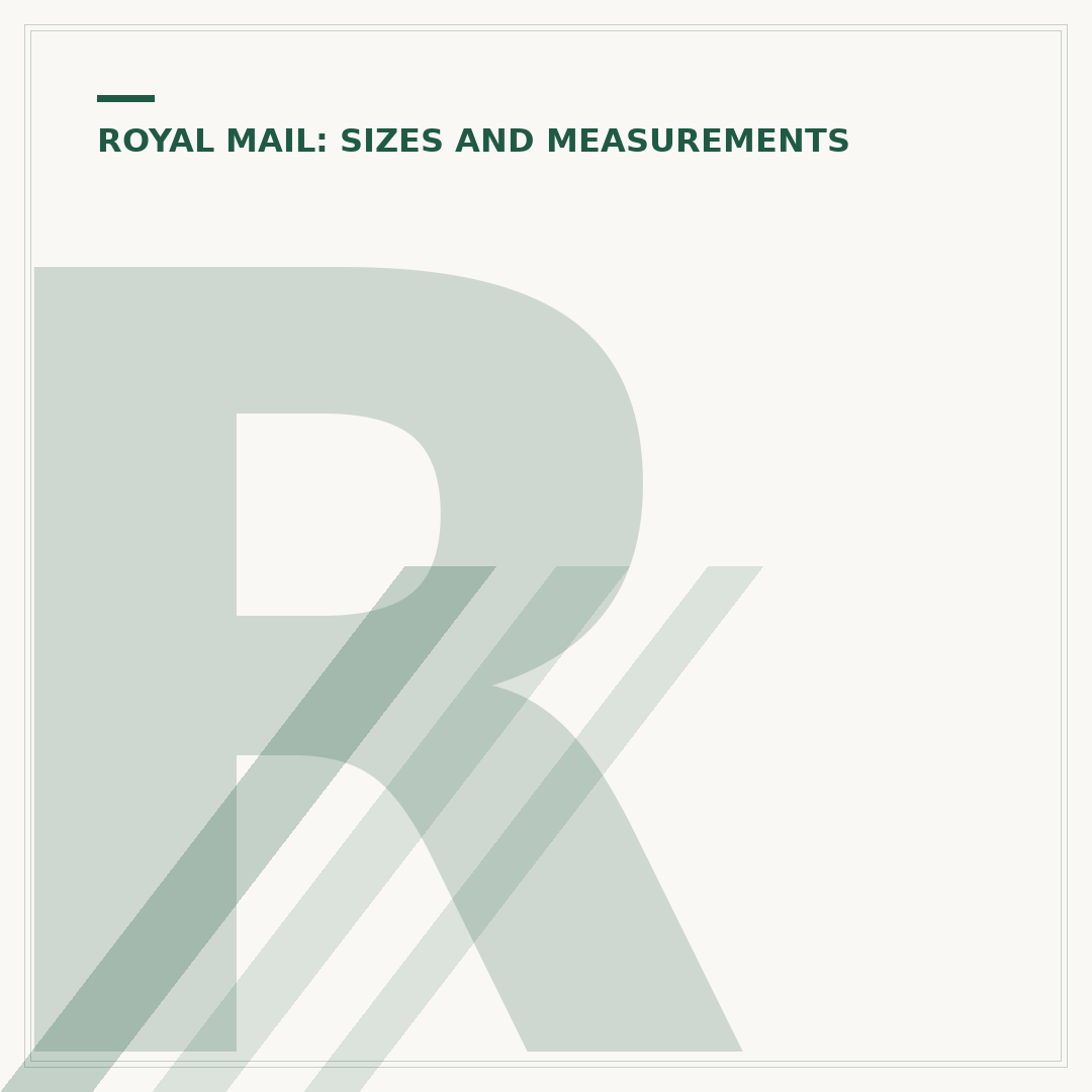 Royal Mail Large Parcel Dimensions: Size & Weight Rules