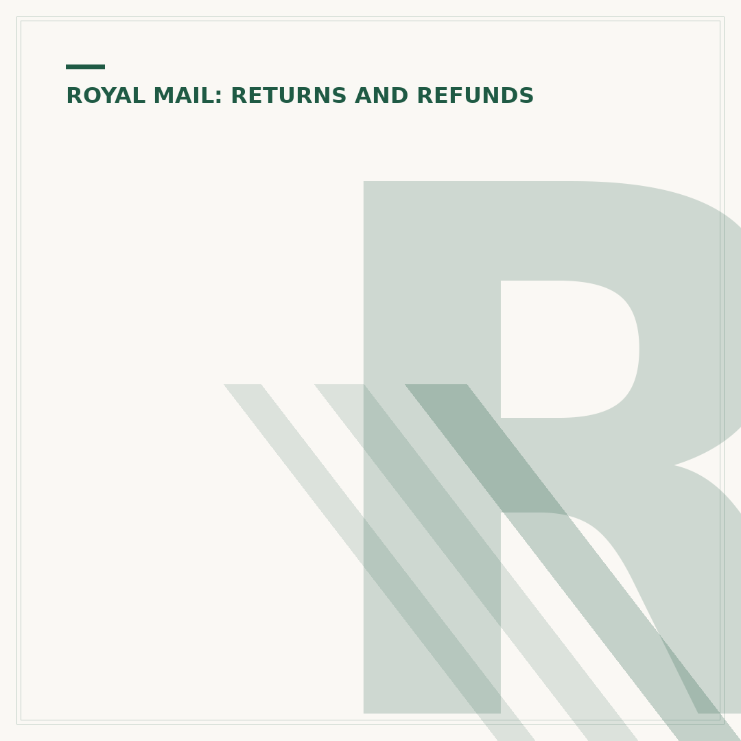 Royal Mail Returns: How to Send Parcels Back